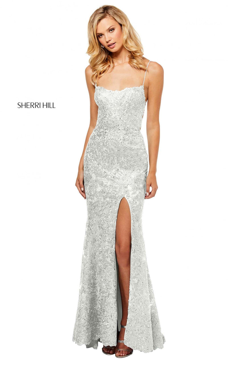 Sherri Hill 52647 Ivory