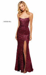 Sherri Hill 52647 Wine