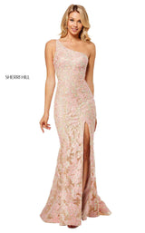 Sherri Hill 52654 Nude-Peach