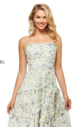 Sherri Hill 52665 Ivory Multi