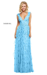 Sherri Hill 52668 Light Blue