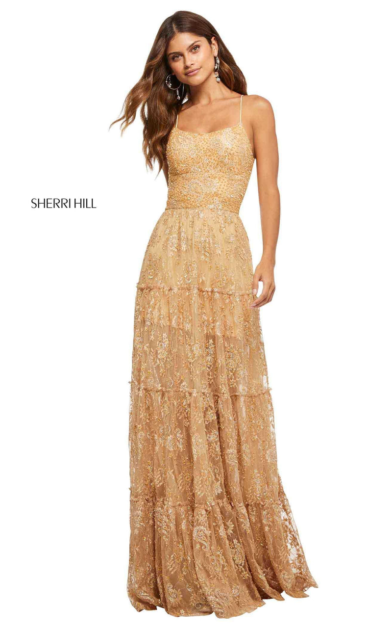 Sherri Hill 52675 Gold