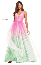 Sherri Hill 52692 Pink-Green