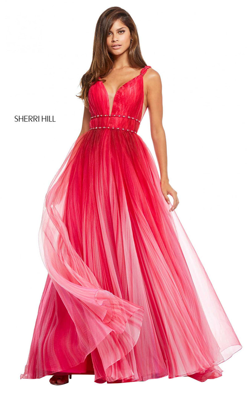 Sherri Hill 52692 Fuchsia