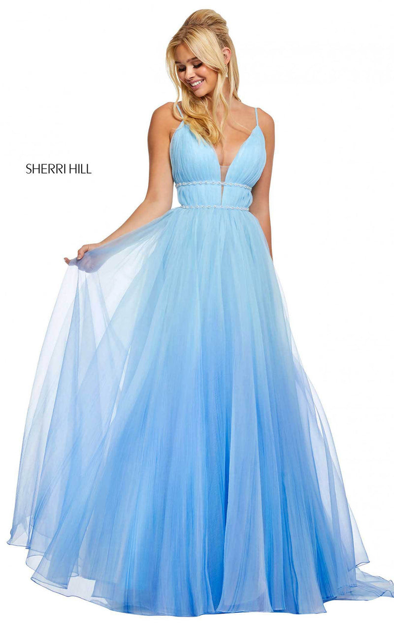 Sherri Hill 52707 Blue