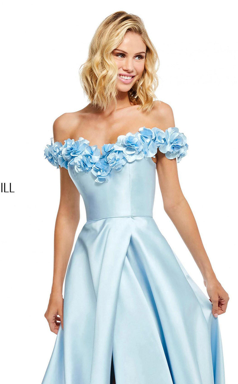 Sherri Hill 52712 Light Blue