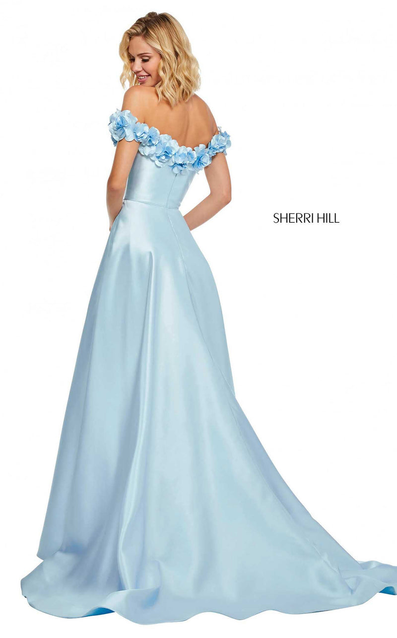 Sherri Hill 52712 Light Blue