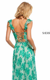 Sherri Hill 52713 Green Print