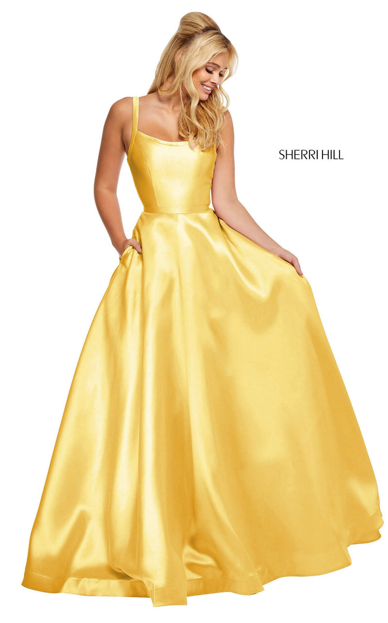 Sherri Hill 52715 Yellow