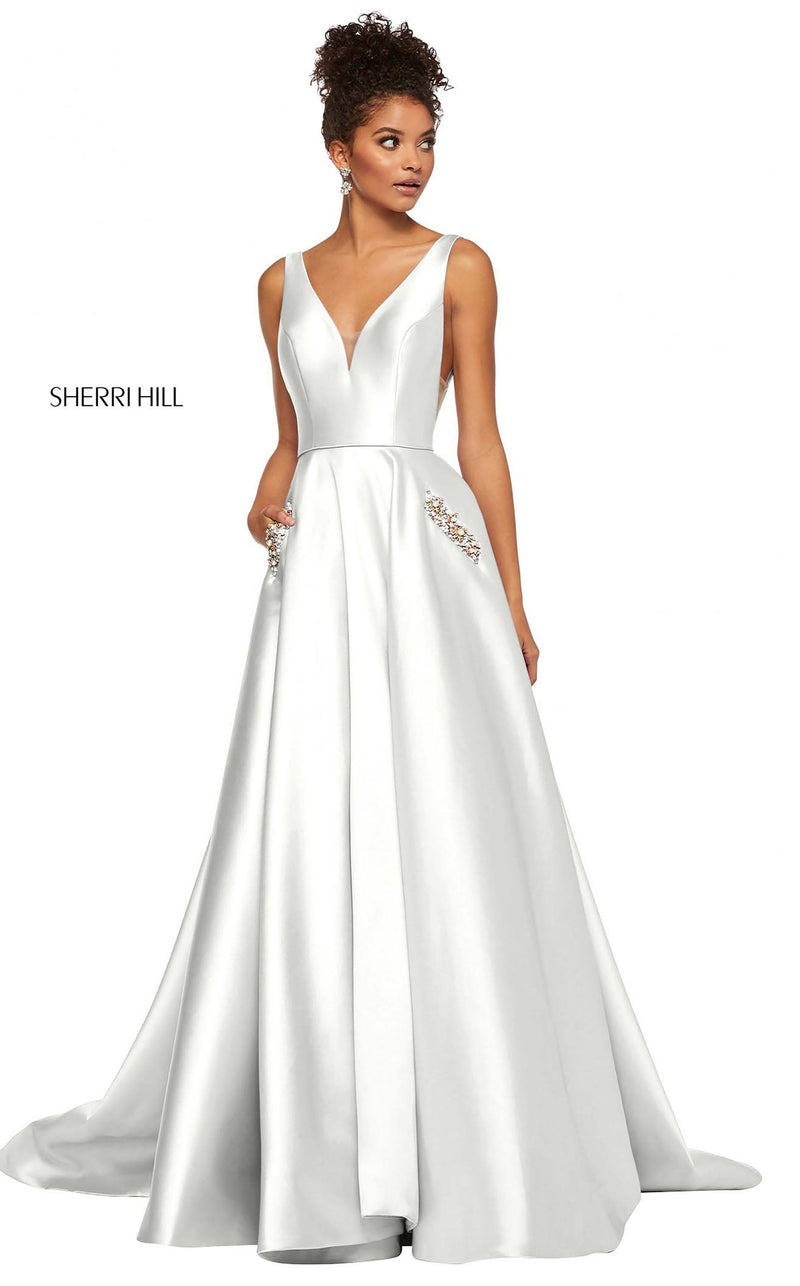 Sherri Hill 52726 Ivory