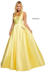 Sherri Hill 52726 Yellow