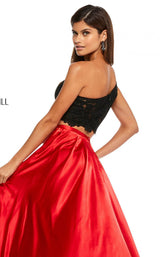 Sherri Hill 52730 Black/Red