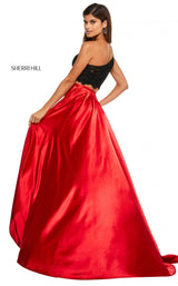 Sherri Hill 52730 Black/Red