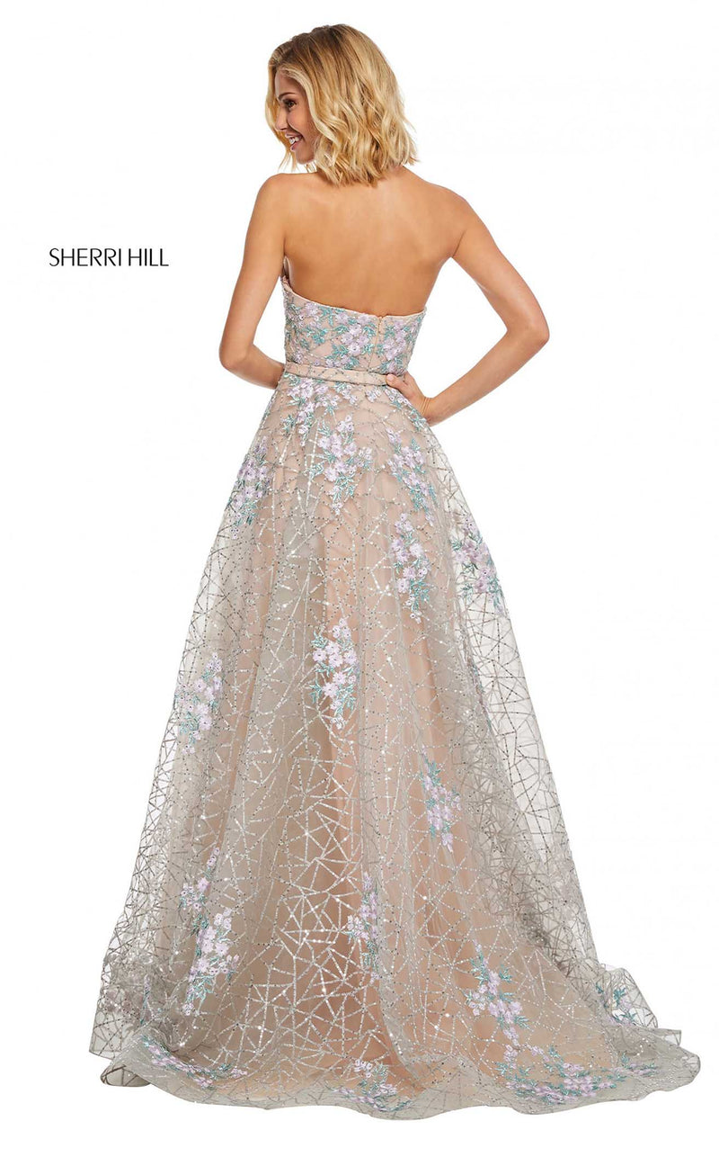 Sherri Hill 52735 Silver/Lilac