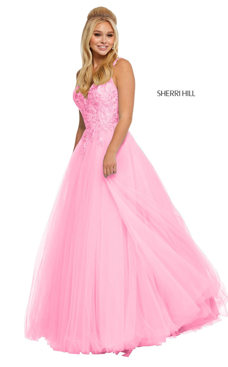 Sherri Hill 52738 Pink