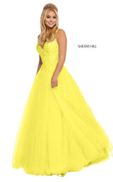 Sherri Hill 52738 Yellow