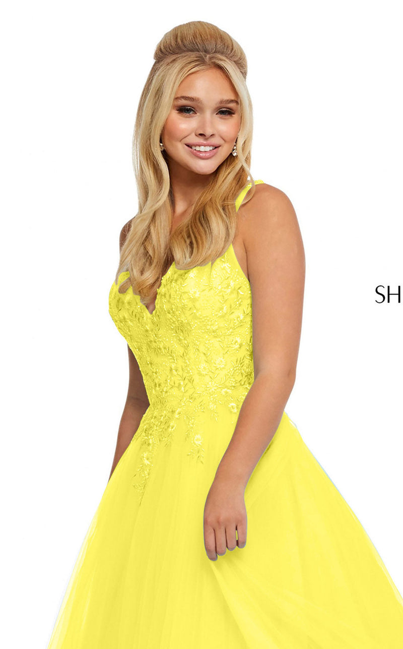 Sherri Hill 52738 Yellow