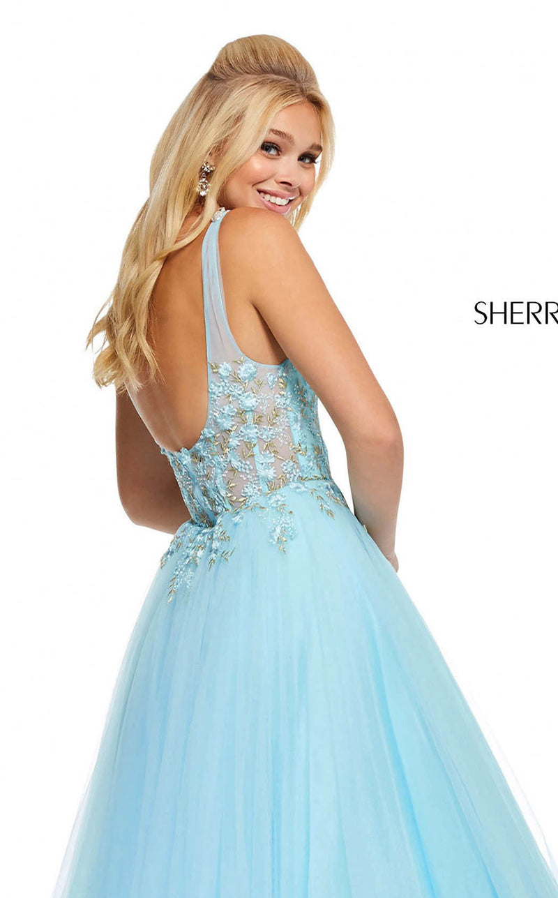 Sherri Hill 52738 Light Blue