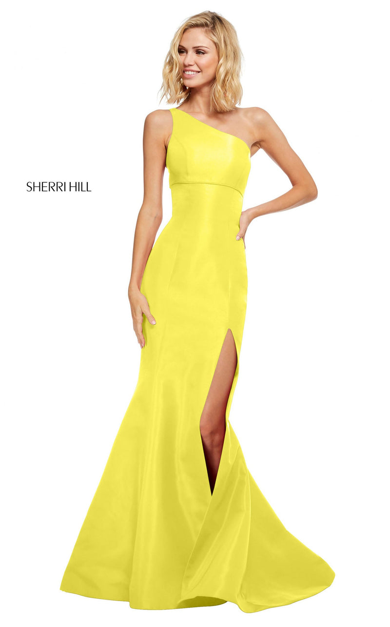 Sherri Hill 52752 Yellow