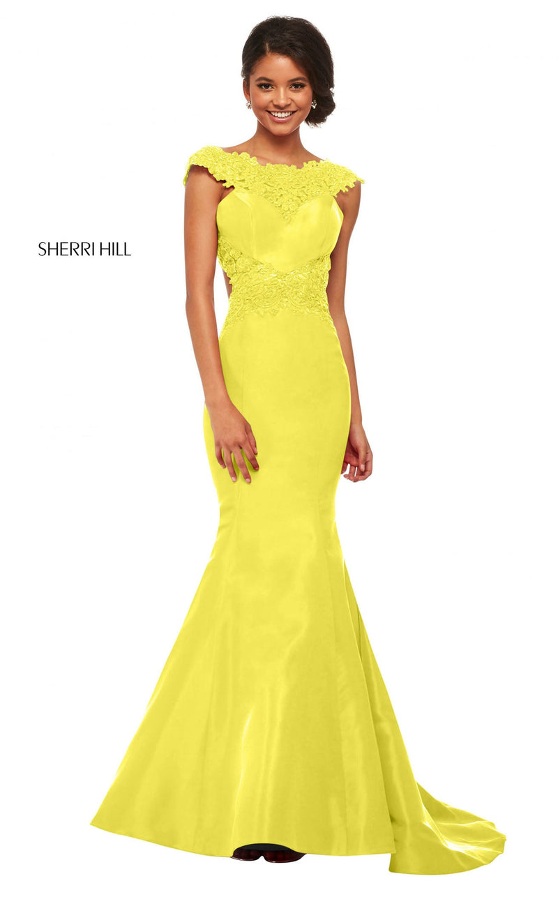 Sherri Hill 52772 Yellow