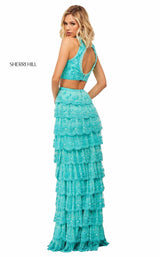 Sherri Hill 52777 Aqua