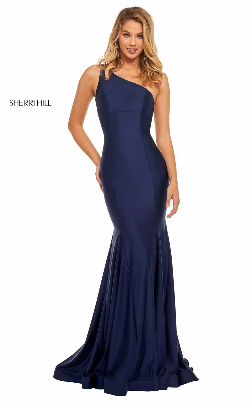 Sherri Hill 52781 Navy