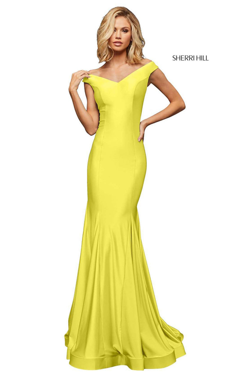 Sherri Hill 52783 Yellow