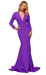 Sherri Hill 52788 Purple