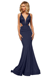 Sherri Hill 52793 Navy