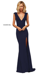 Sherri Hill 52796 Navy