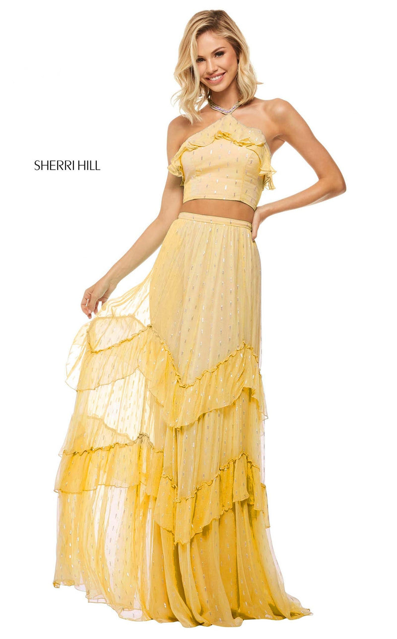 Sherri Hill 52798 Yellow