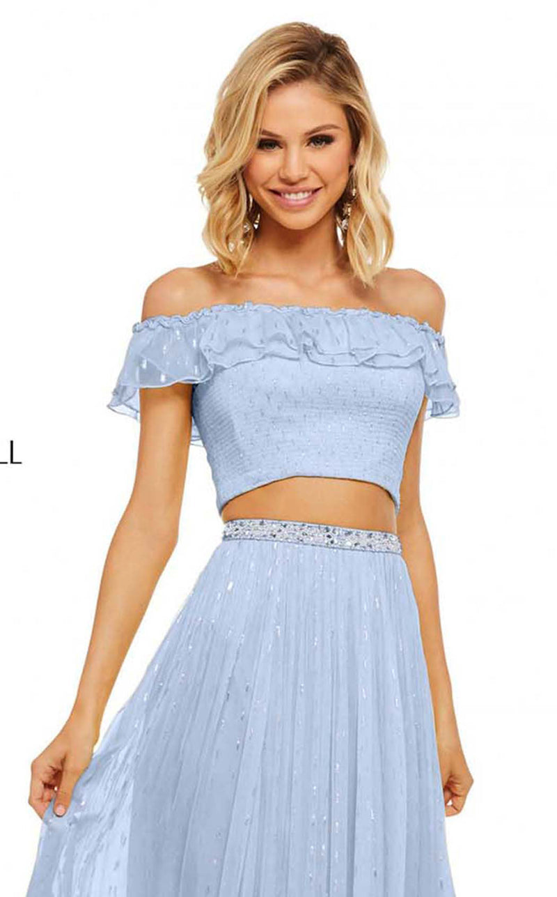 Sherri Hill 52800 Light Blue