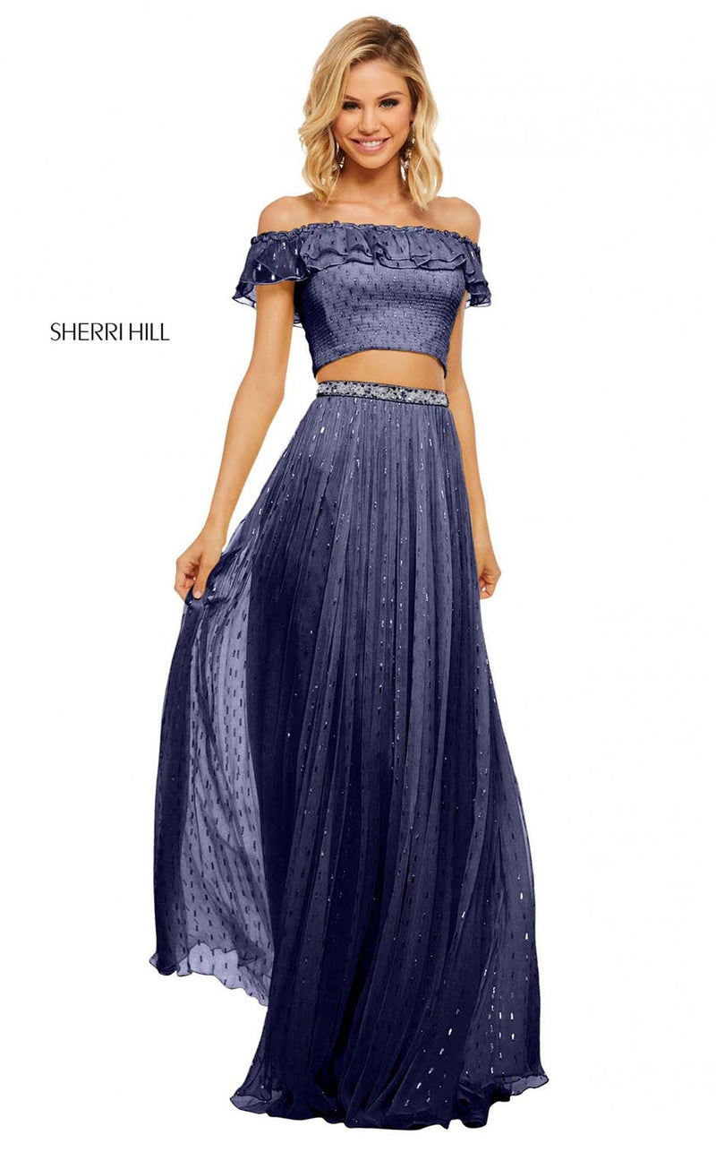 Sherri Hill 52800 Navy