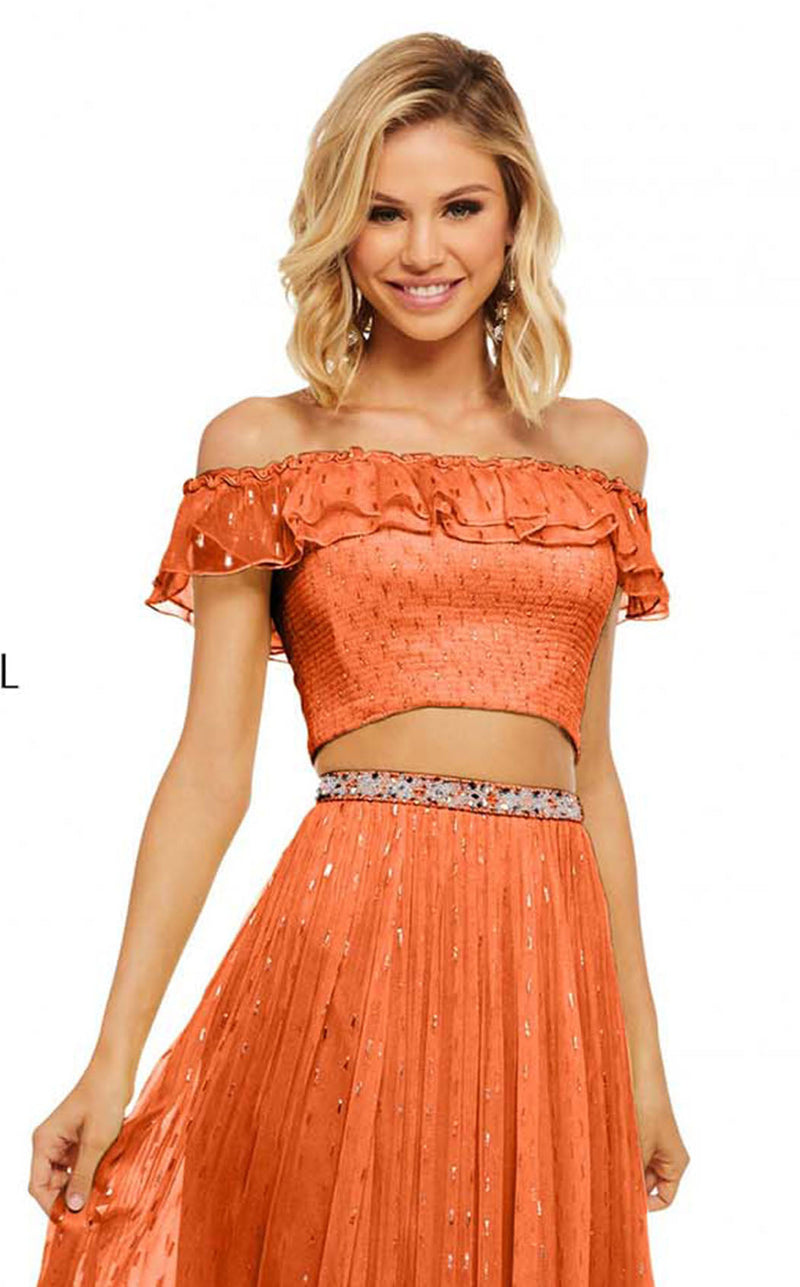 Sherri Hill 52800 Orange