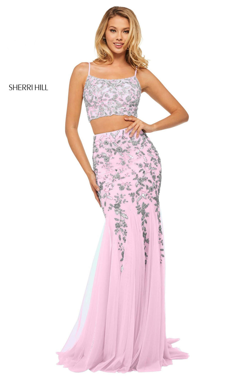 Sherri Hill 52808 Light Pink