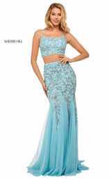 Sherri Hill 52808 Light Blue