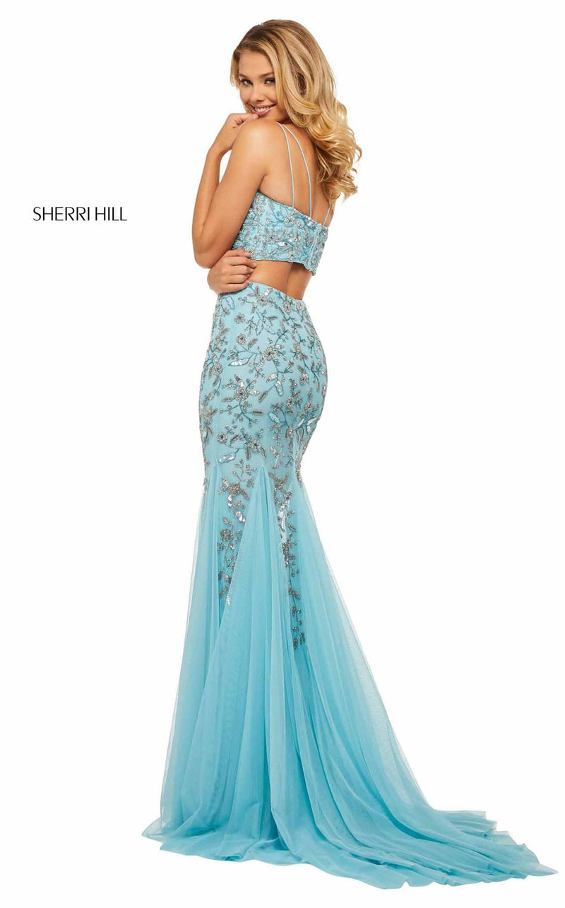 Sherri Hill 52808 Light Blue