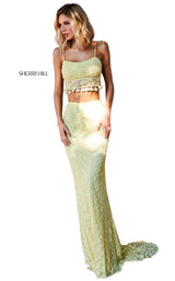 Sherri Hill 52810 Light Yellow