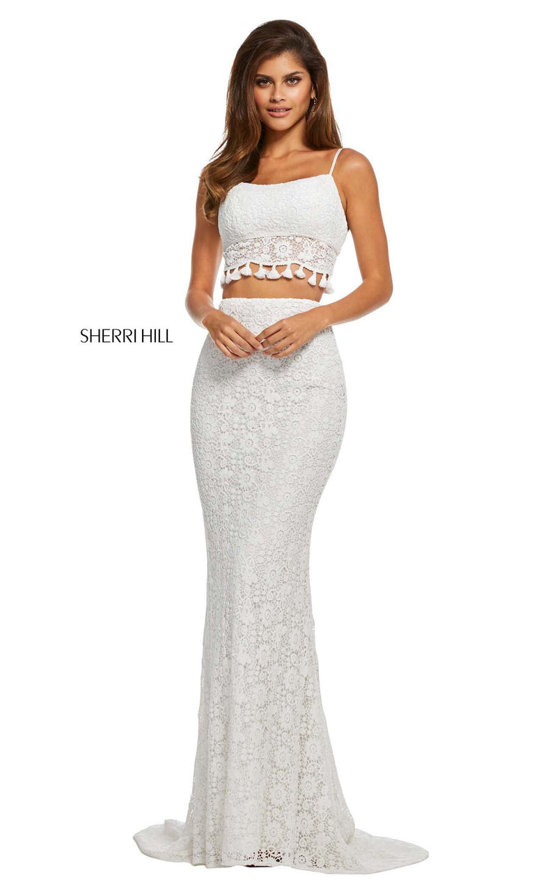 Sherri Hill 52810 Ivory