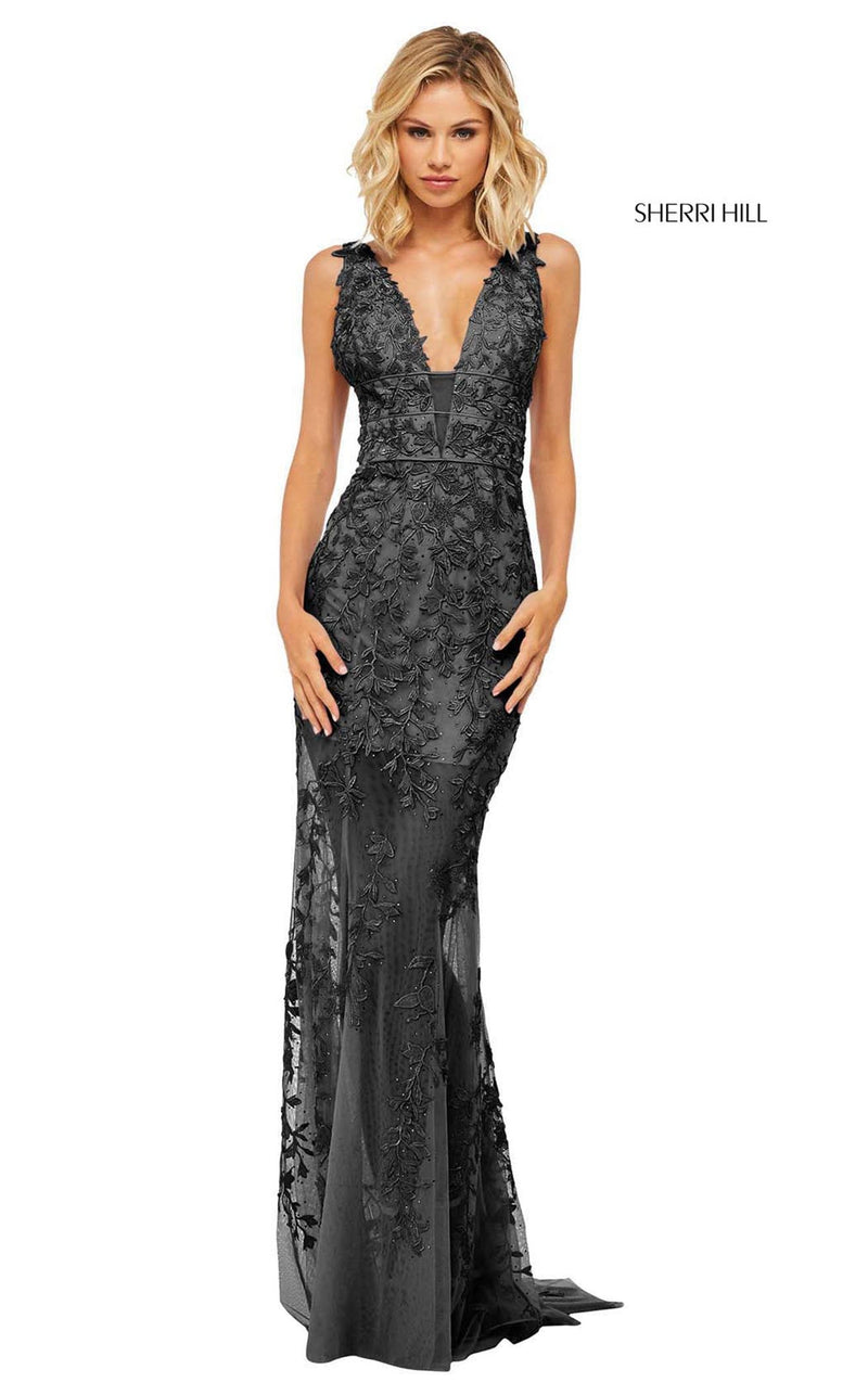 Sherri Hill 52820 Black