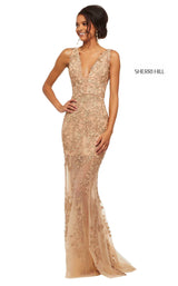 Sherri Hill 52820 Gold