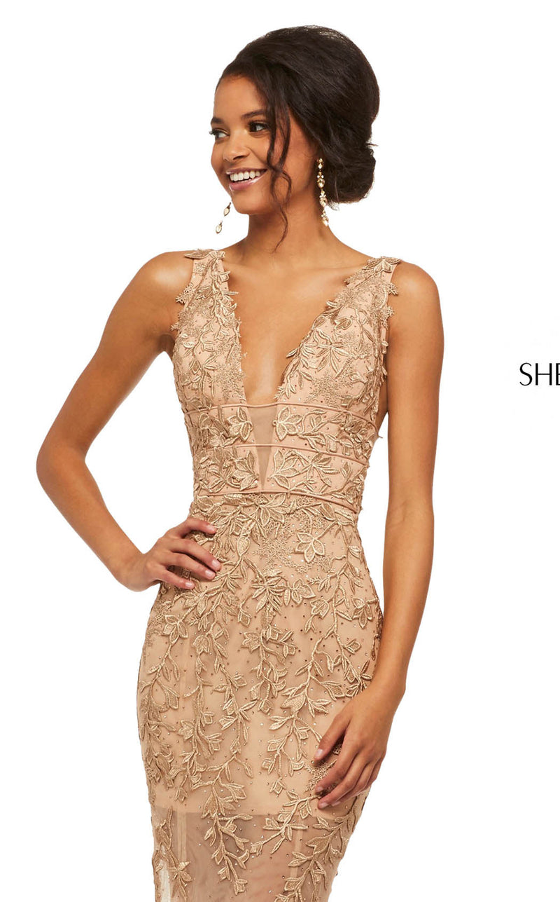 Sherri Hill 52820 Gold