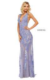 Sherri Hill 52820 Periwinkle