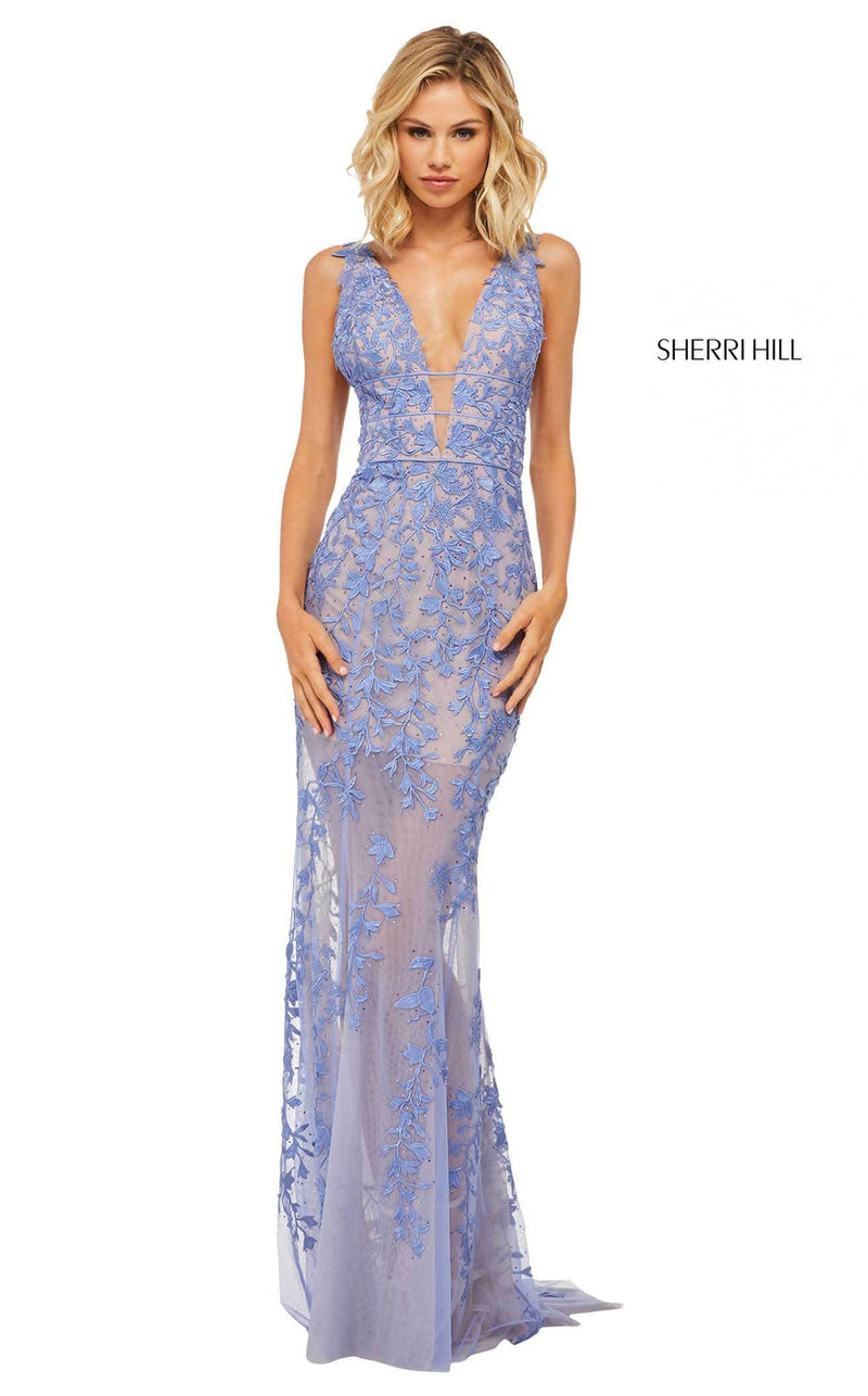 Sherri Hill 52820 Periwinkle