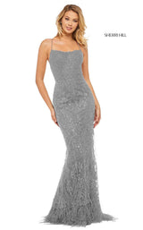 Sherri Hill 52827 Silver