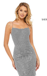 Sherri Hill 52827 Silver