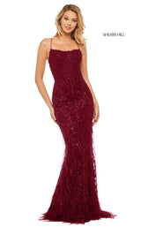 Sherri Hill 52827 Wine