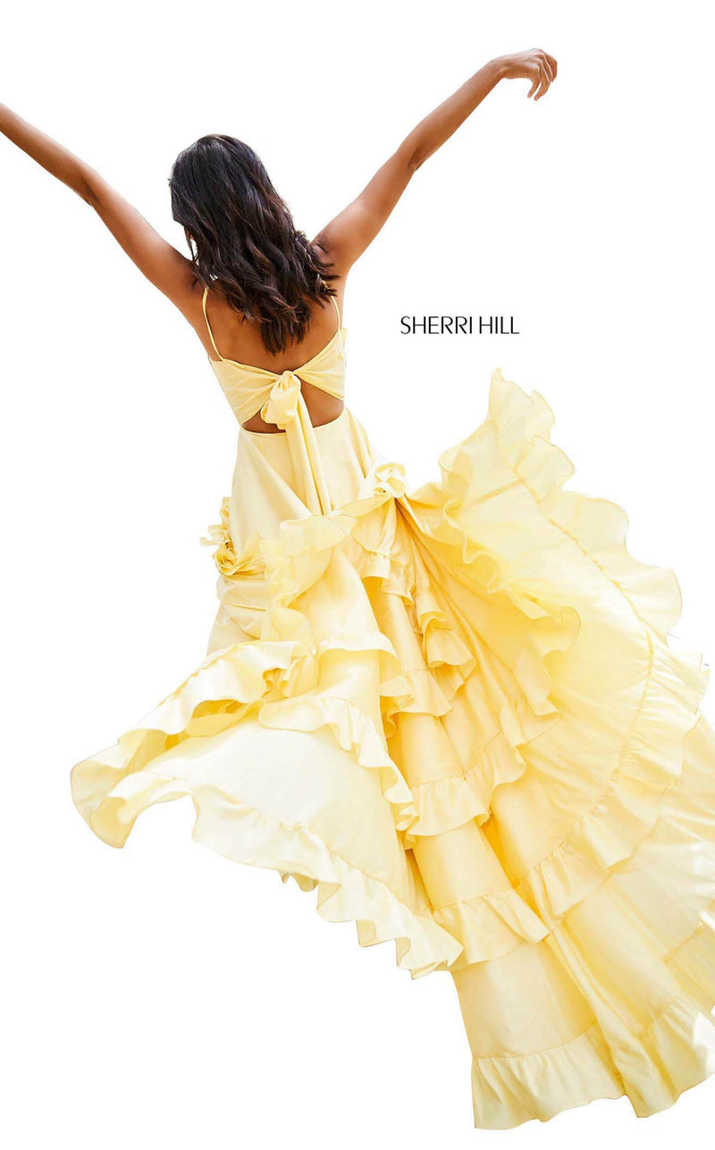 Sherri Hill 52834 Yellow