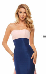 Sherri Hill 52845 Blush-Navy