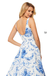 Sherri Hill 52863 Ivory-Blue-Print